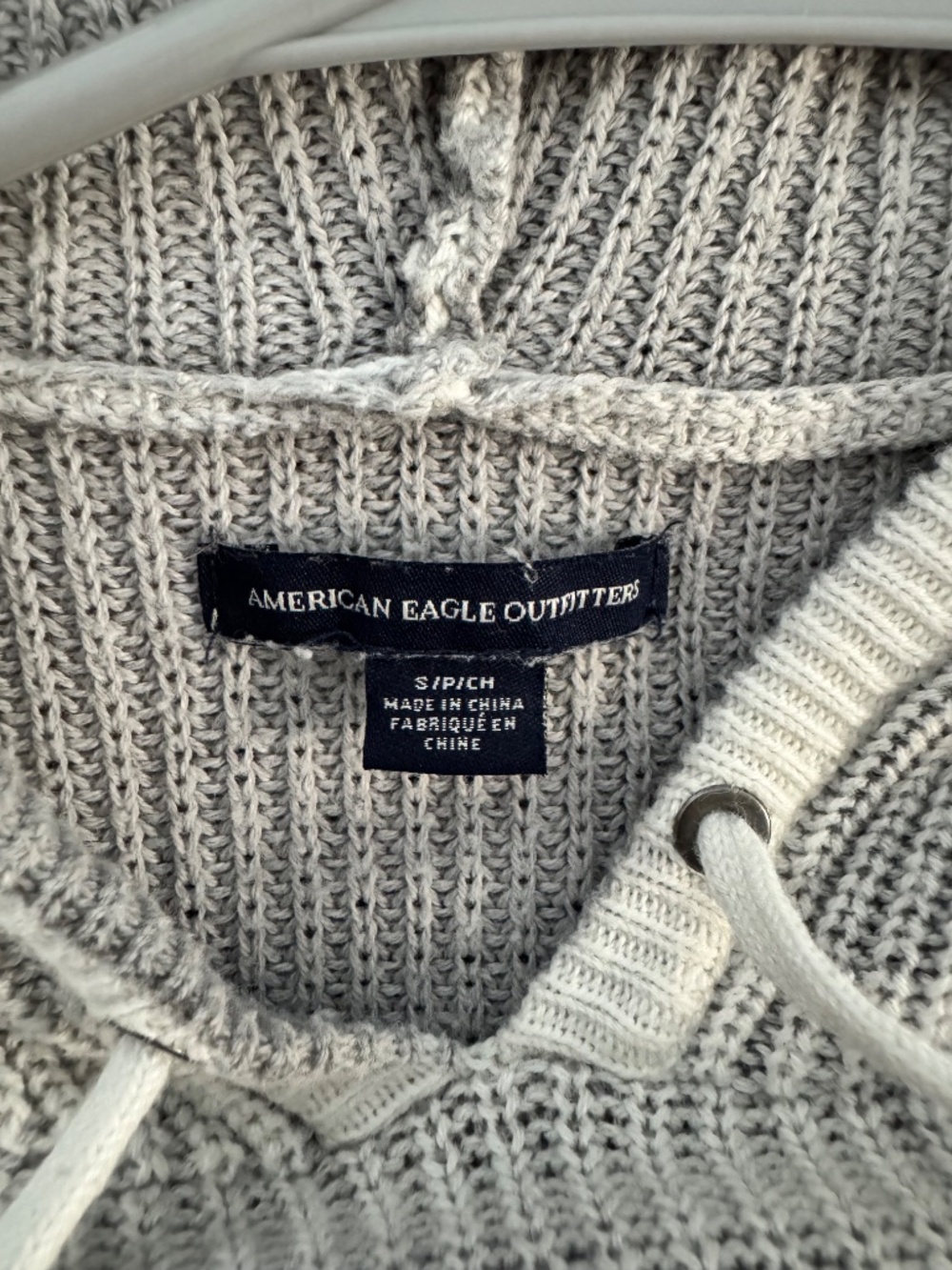 American Eagle Grey oversized sweater - Picture 3 of 3